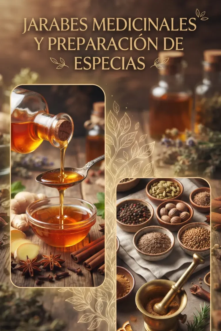 Jarabes Medicinales Y Preparación De Especias