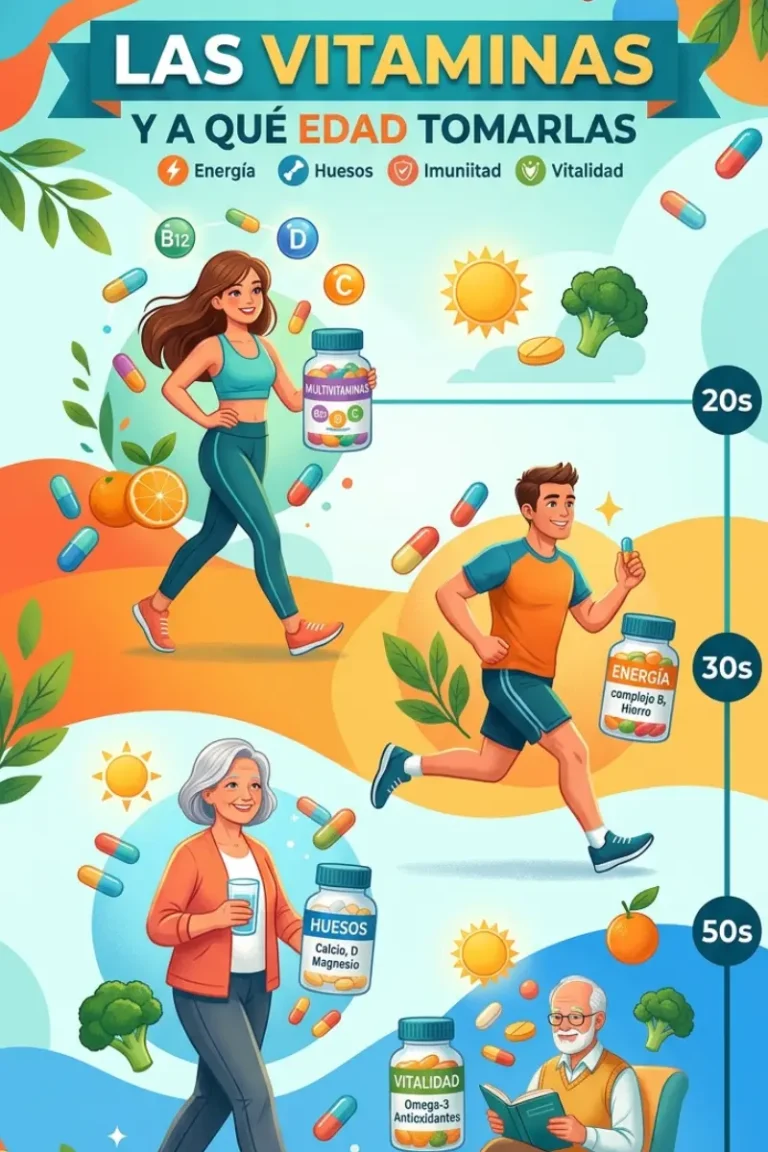 Las Vitaminas y A Qué Edad Tomarlas