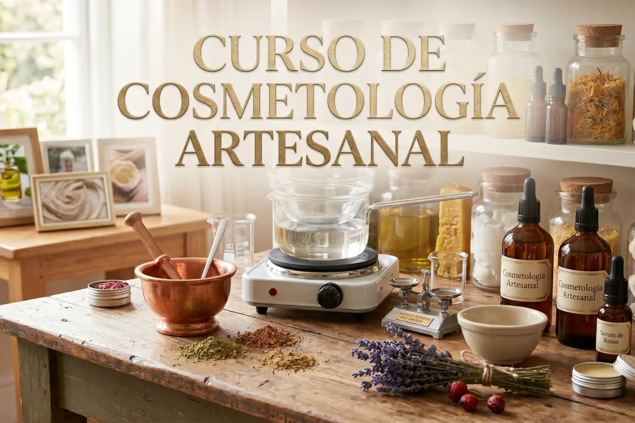 Curso – Cosmetología Artesanal. Aprenda y Venda