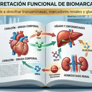 Curso – Aprende A Interpretar Tus Exámenes Clínicos: Transaminasas (TGP-GGTP-TGO), Marcadores Renales Y Control Glucémico